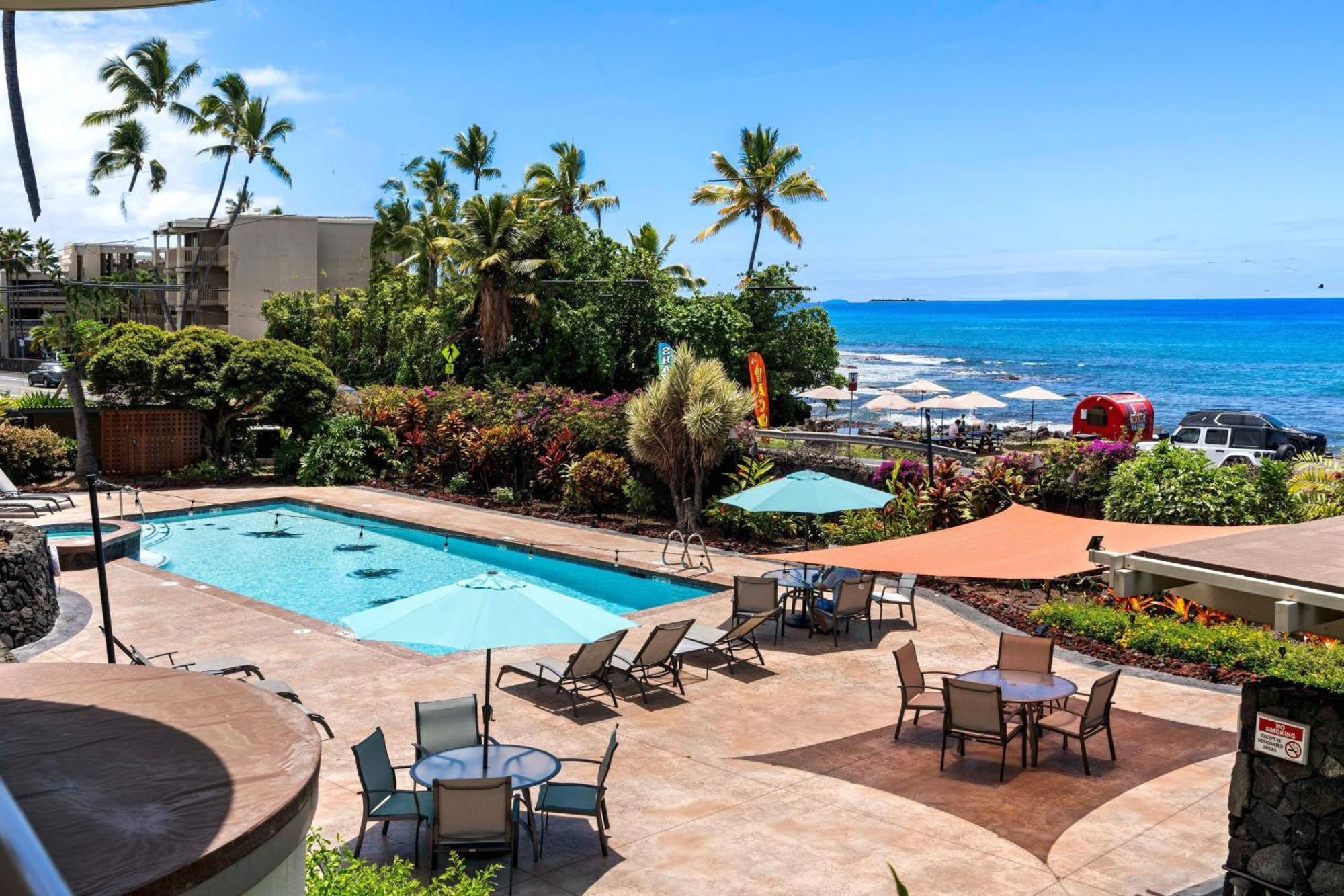 Direct Oceanview Paradise In A Luxury Condo 2B2B,Ac Kailua-Kona Exterior foto